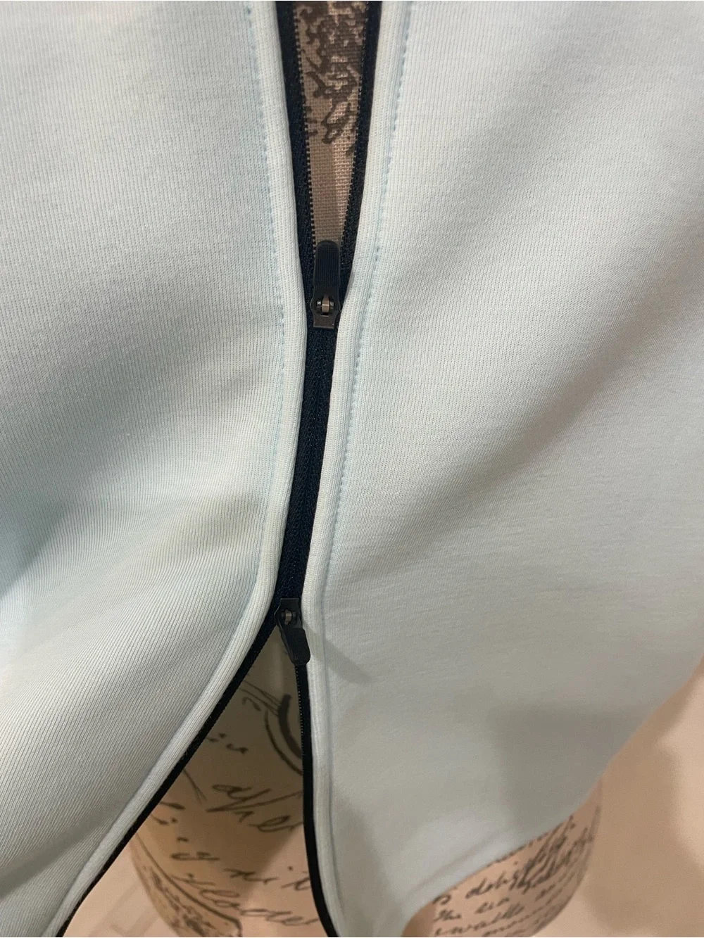 Nike Sportswear Oversized Cropped Double-Zip Sweatshirt | Size Small | Like New